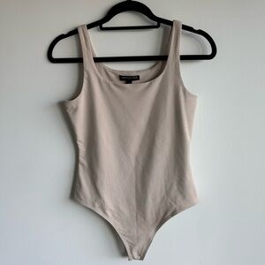 Banana Republic Nude Scoop Neck Bodysuit XS